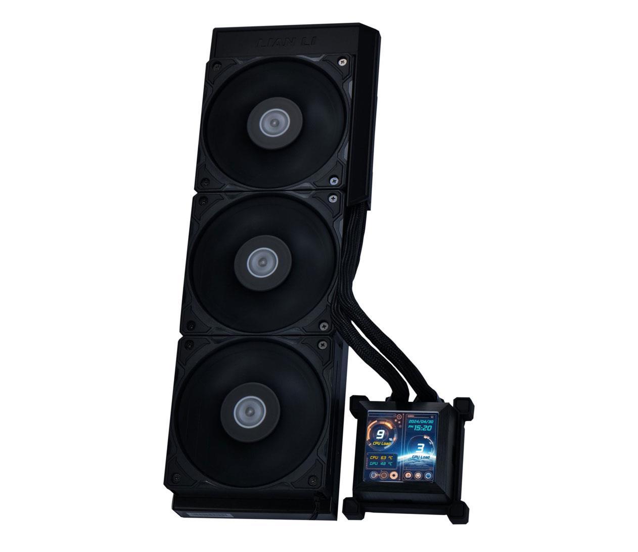 Охолодження водяне Lian Li HydroShift LCD 360 Black (HSLCD36SB)