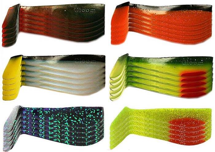 Набір приманок Fox Gloom №4 силіконових 80 мм 30 шт. (138472)