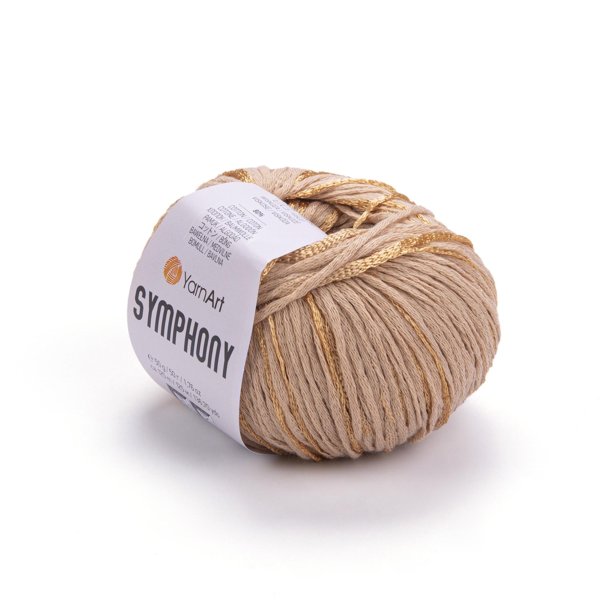 Пряжа YarnArt Symphony 2105 Пудровий (7437)