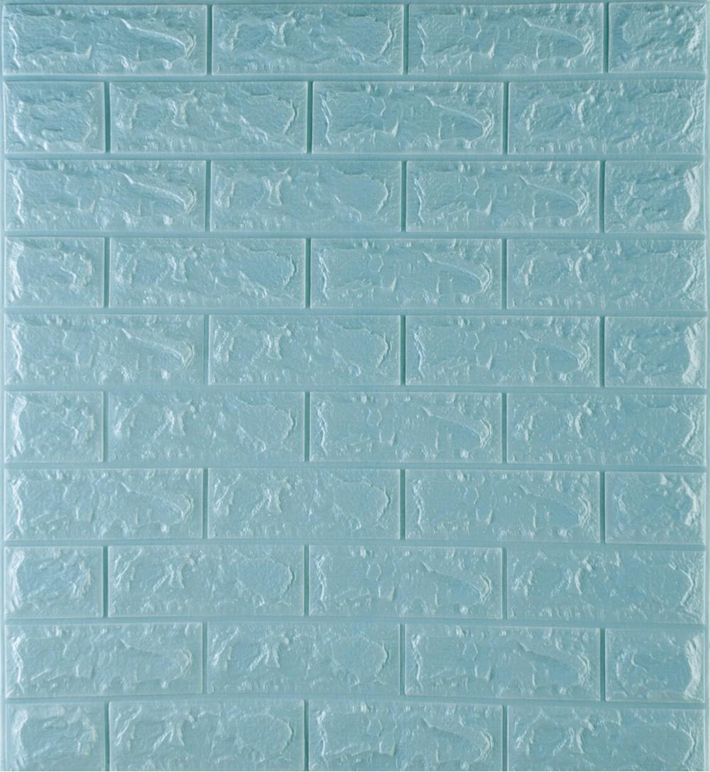 3D-панель декоративная самоклеящаяся под кирпич 700x770x7 мм Бирюзовый (OS-BG02-7) 3D-панель декоративная самоклеящаяся под кирпич 700x770x7 мм Бирюзовый (OS-BG02-7)