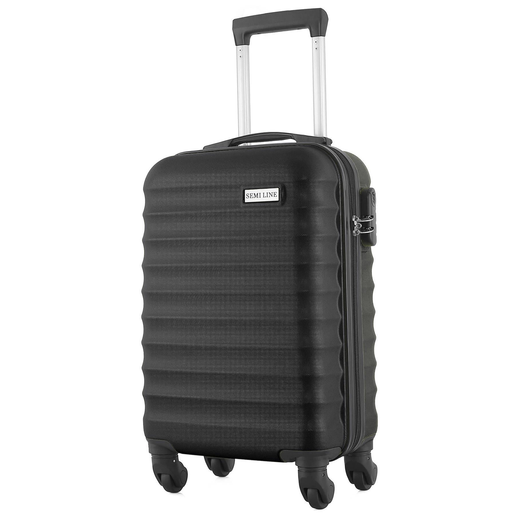 Чемодан Semi Line 20" S Black (T5634-1)