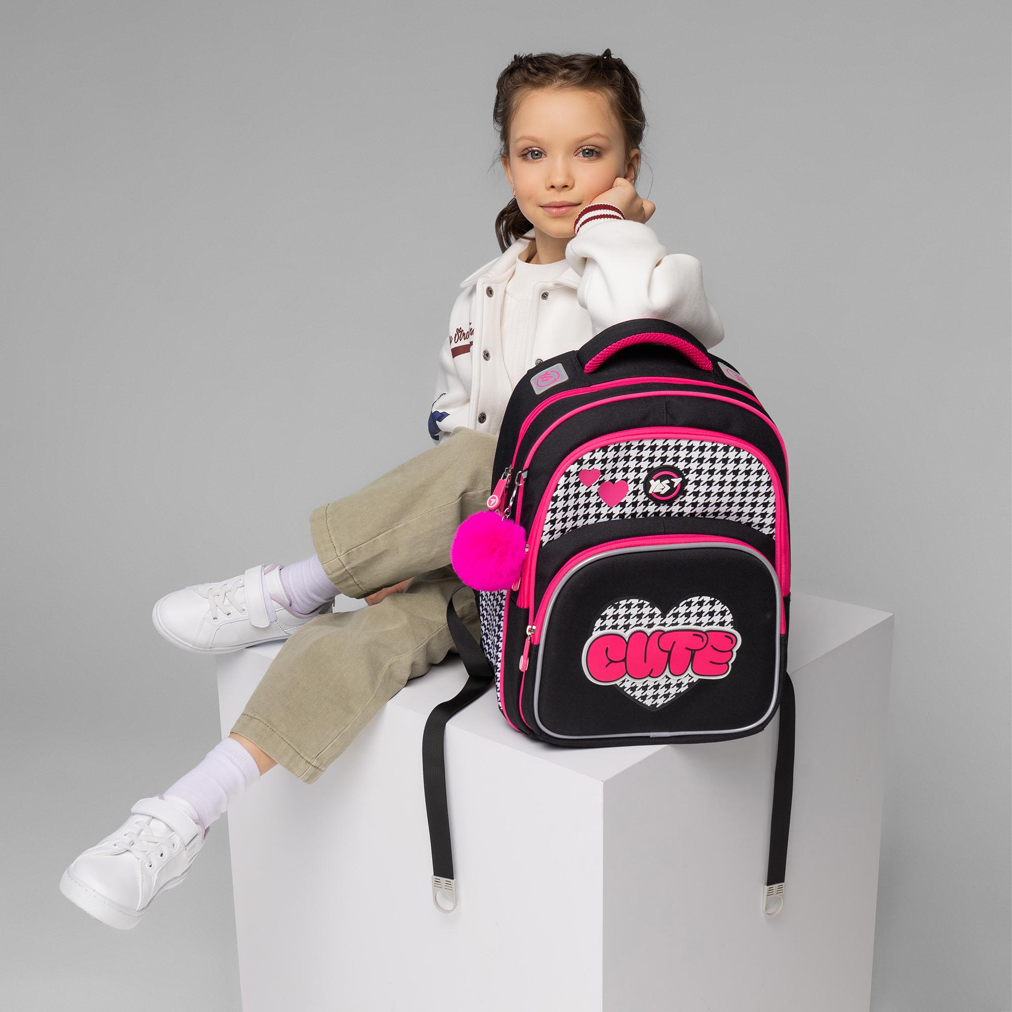 Школьный рюкзак полукаркасный YES Cute S-91 (559586) - фото 20 Школьный рюкзак полукаркасный YES Cute S-91 (559586) - фото 20