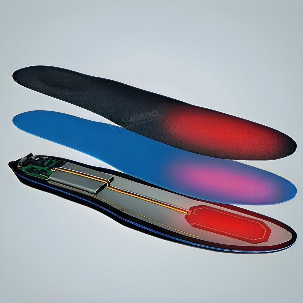 Стельки с подогревом беспроводные радиоуправляемые UltraSport Turbo Plus 2000 c цифровым пультом 35-60 °C S - фото 2 Стельки с подогревом беспроводные радиоуправляемые UltraSport Turbo Plus 2000 c цифровым пультом 35-60 °C S - фото 2