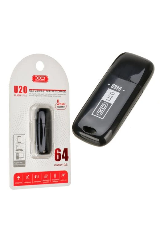 Флеш-пам'ять U20 128 GB USB 2.0 Чорний (MAW-41589_651)