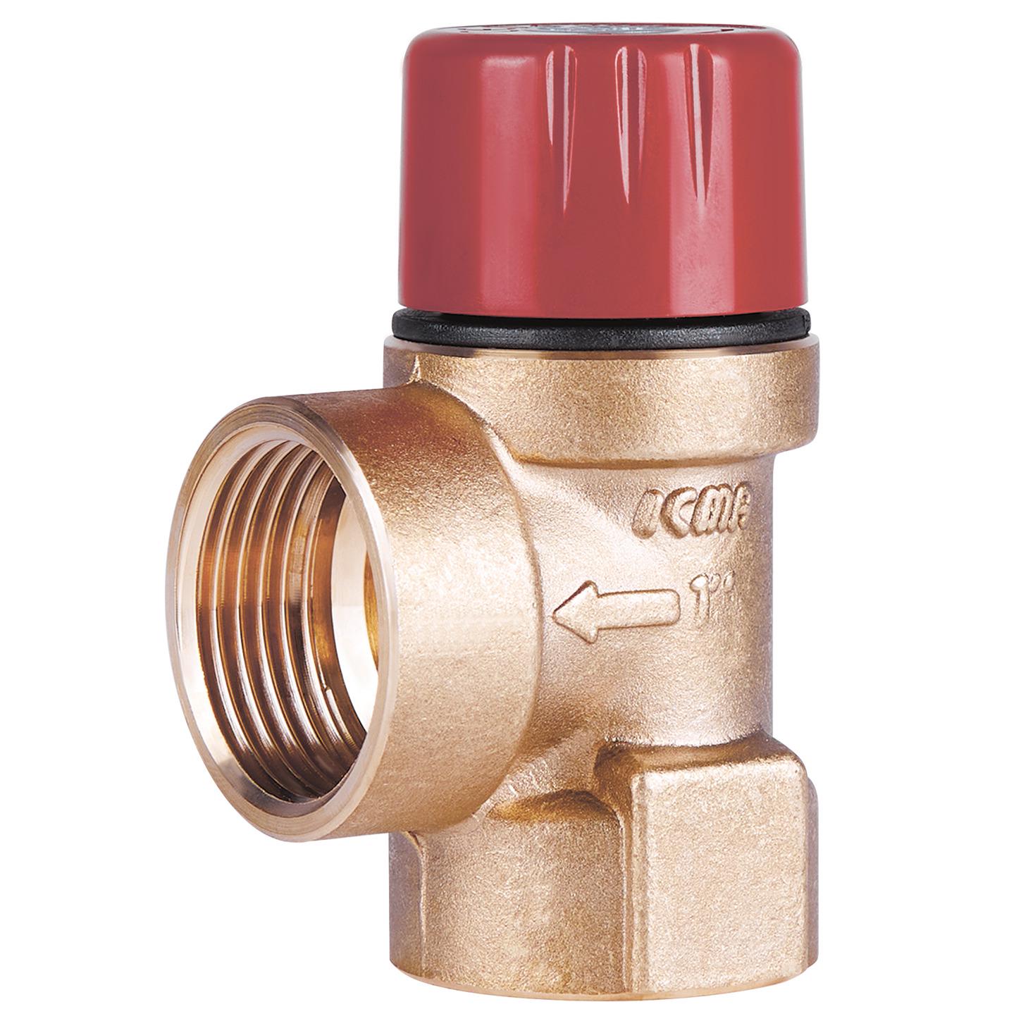 Клапан предохранительный ICMA 91241AFAF 1" 3 бар (78789)