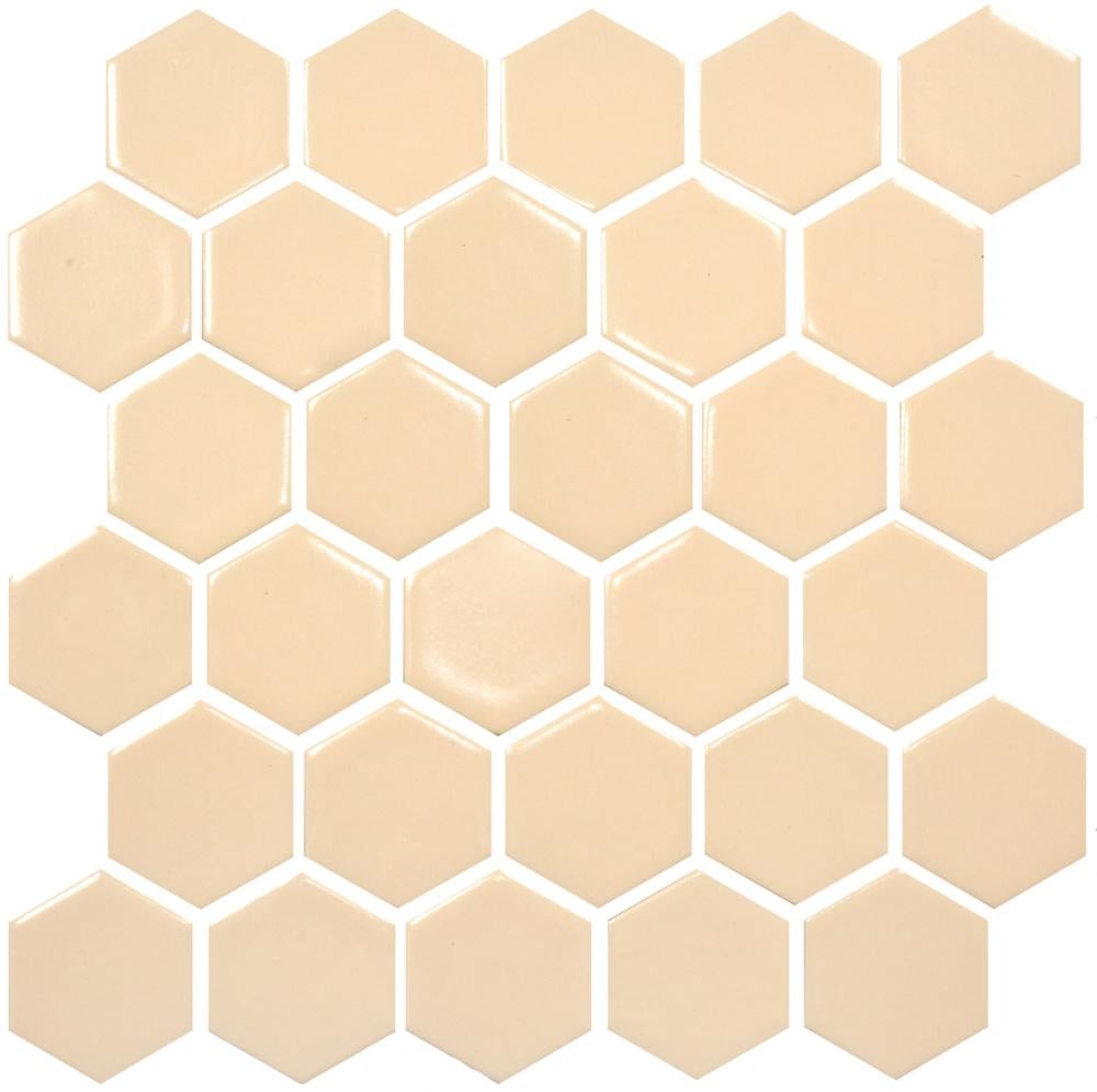 Керамическая мозаика Kotto Ceramica HEXAGON H 6007 295x295x9 мм Bisque