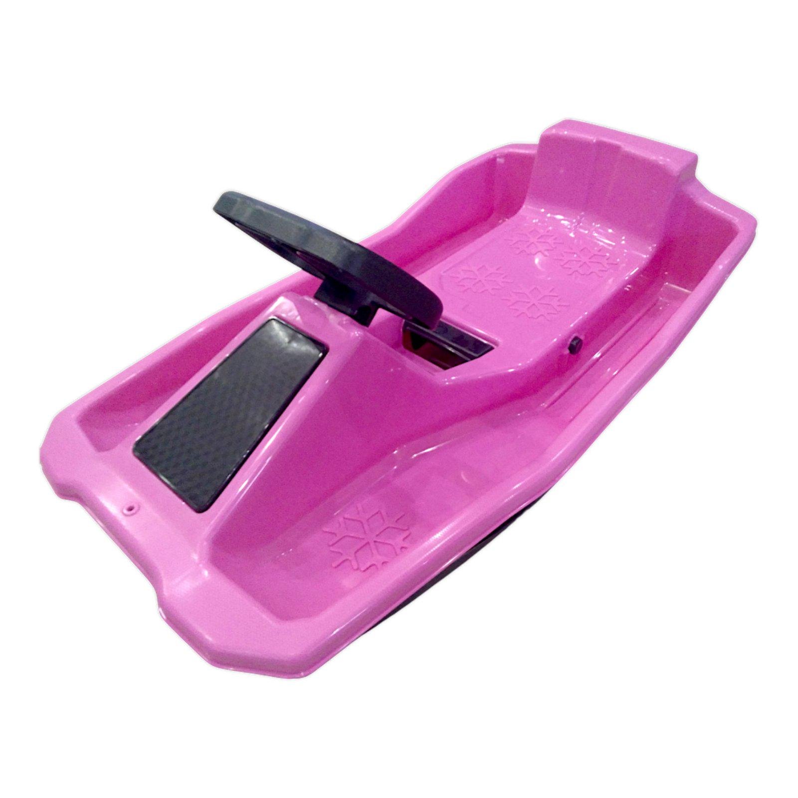 Санки с рулем Marmat №1 Розовый (17226)