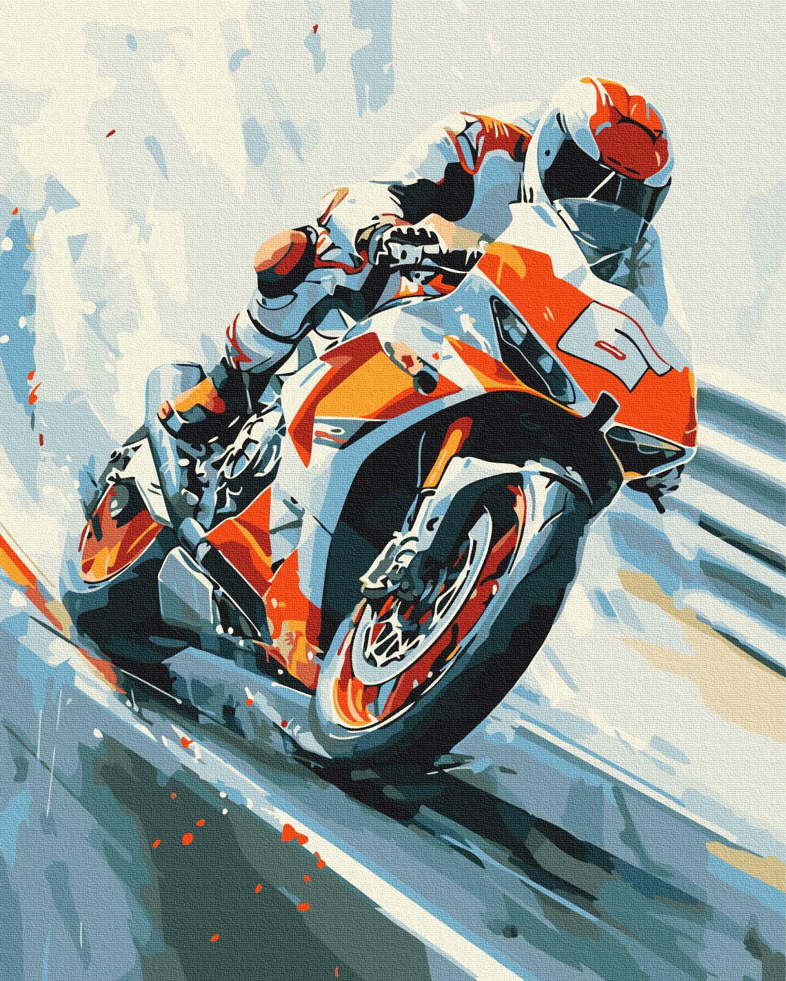 Картина по номерам Brushme Сила момента 40x50 см (BS54128)