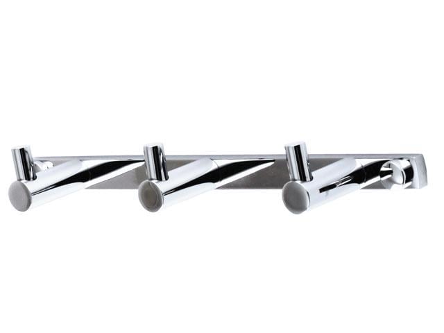 Вішалка для рушників Aqua-World 3 гачка (КСА007.16-3) Вішалка для рушників Aqua-World 3 гачка (КСА007.16-3)