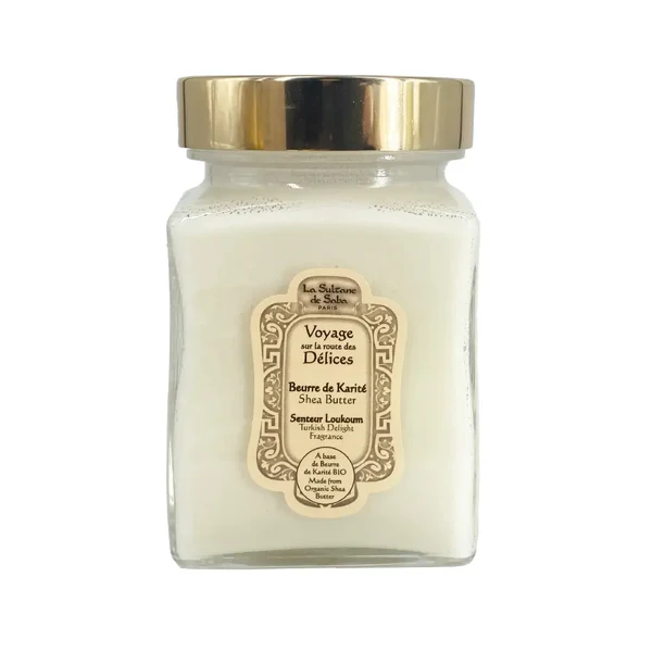 Масло-батер Карите Лукум La Sultane De Saba Delices Shea Butter Senteur Loukoum 300 мл Масло-батер Карите Лукум La Sultane De Saba Delices Shea Butter Senteur Loukoum 300 мл