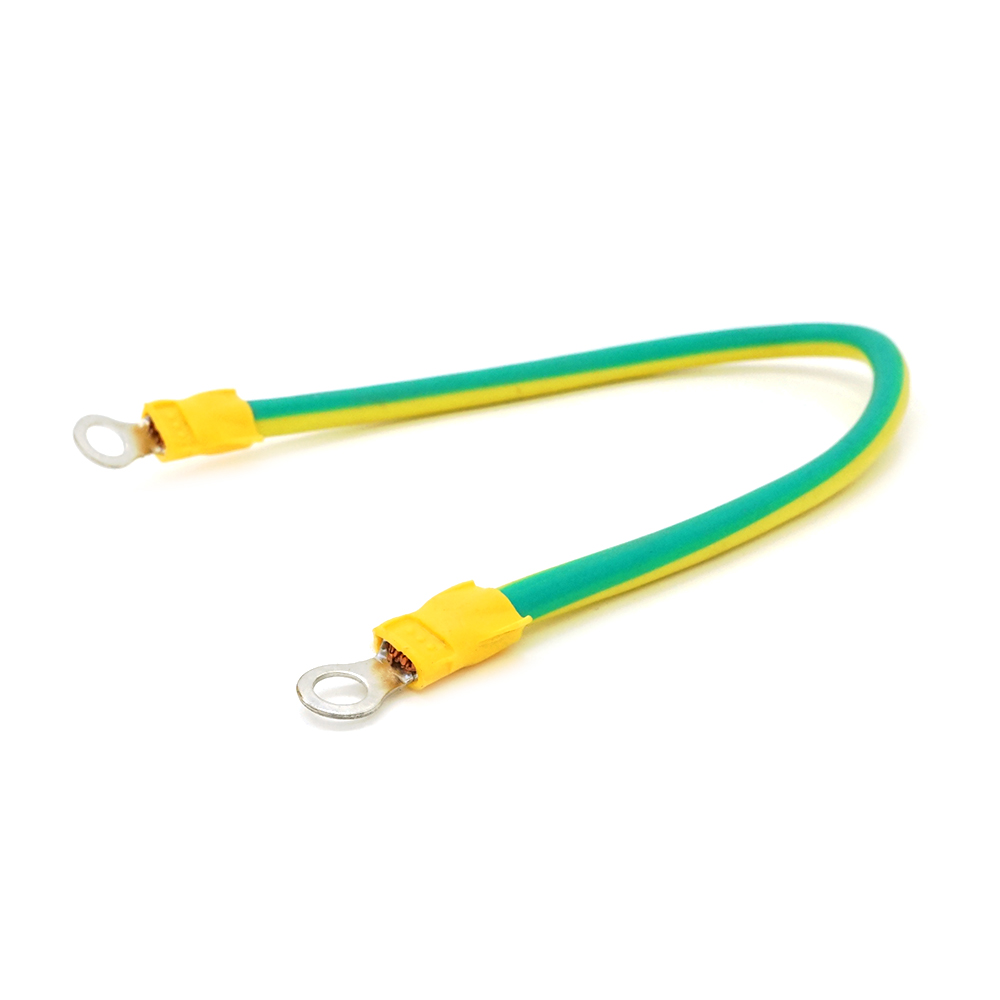 Перемичка для акумуляторів VOLTRONIC 350 мм 2,5 мм² під болт М6Перемичк-з'єднувач клему (11736)