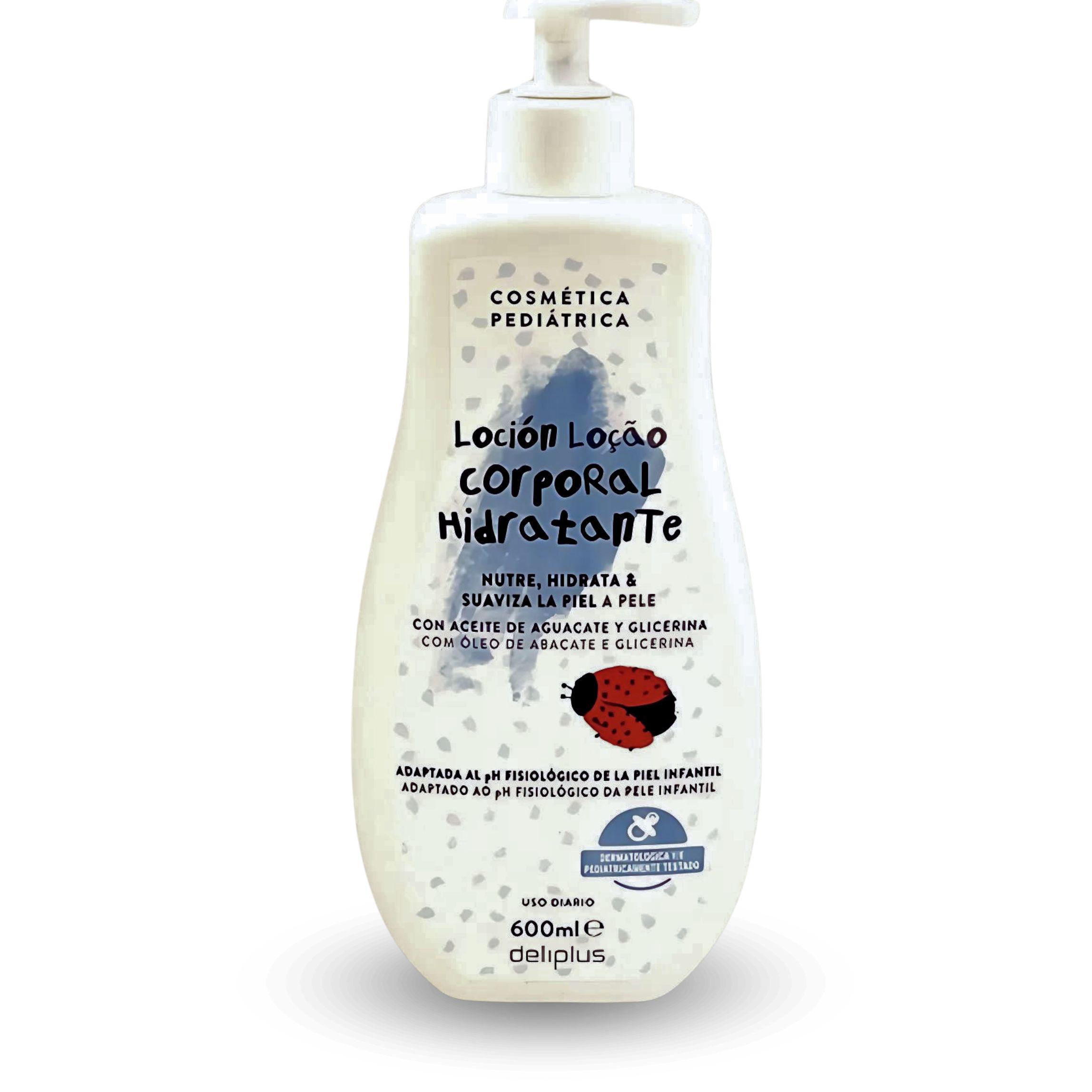 Детский лосьон для тела Deliplus ACEITE DE AGUACATE увлажняет и смягчает кожу с маслом авокадо 600 мл (15257546-1)