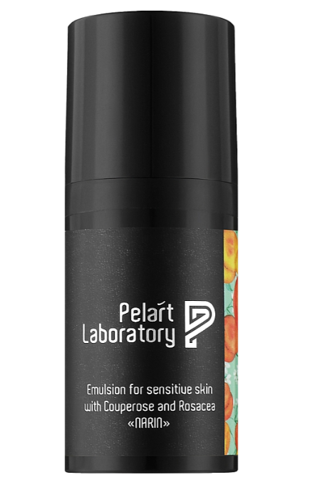 Емульсія для чутливої шкіри обличчя з куперозом і розацеа Pelart Laboratory Emulsion Couperose And Rosacea Narin 30 мл (120)