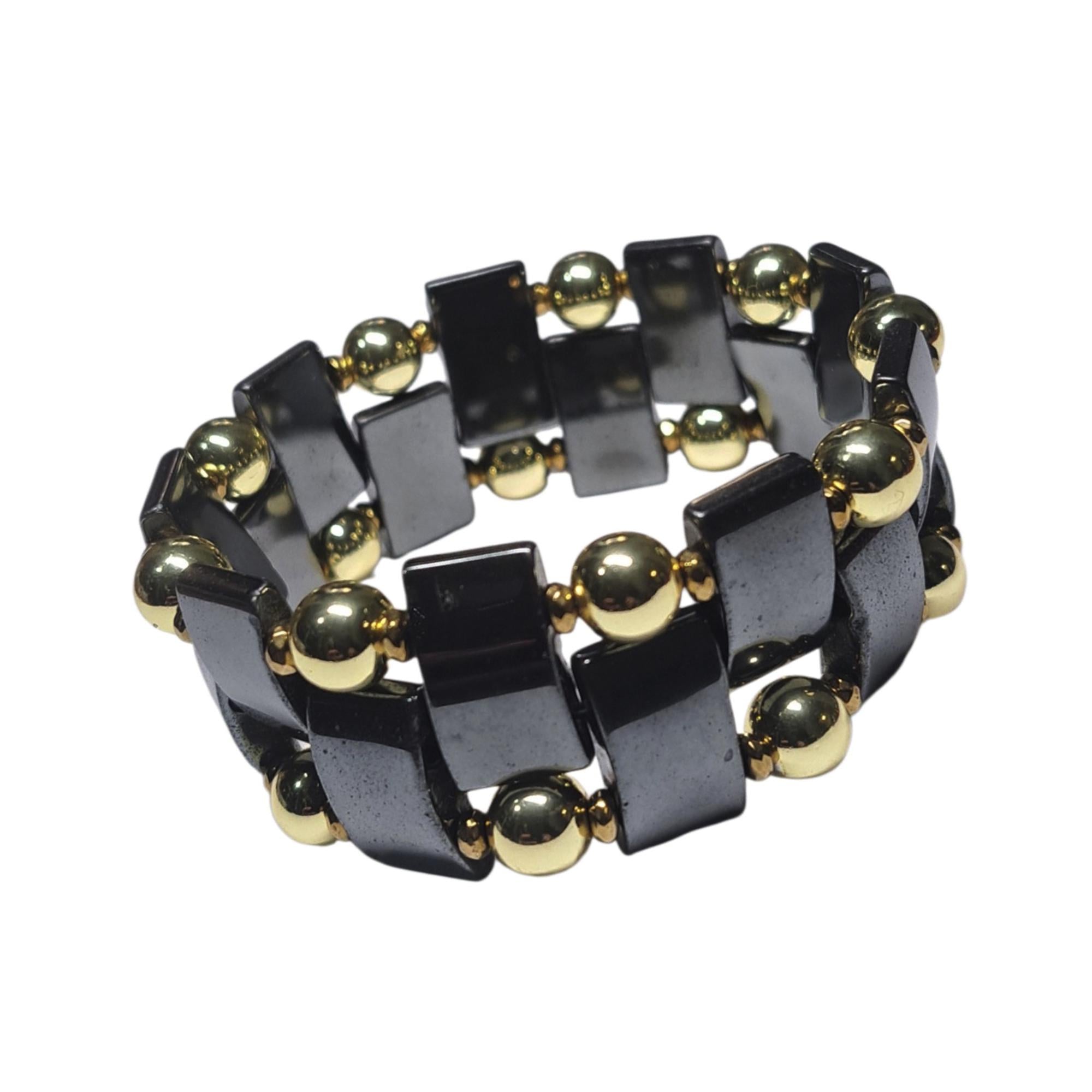 Браслет DARSANA из натурального камня гематит (DRSU005149)