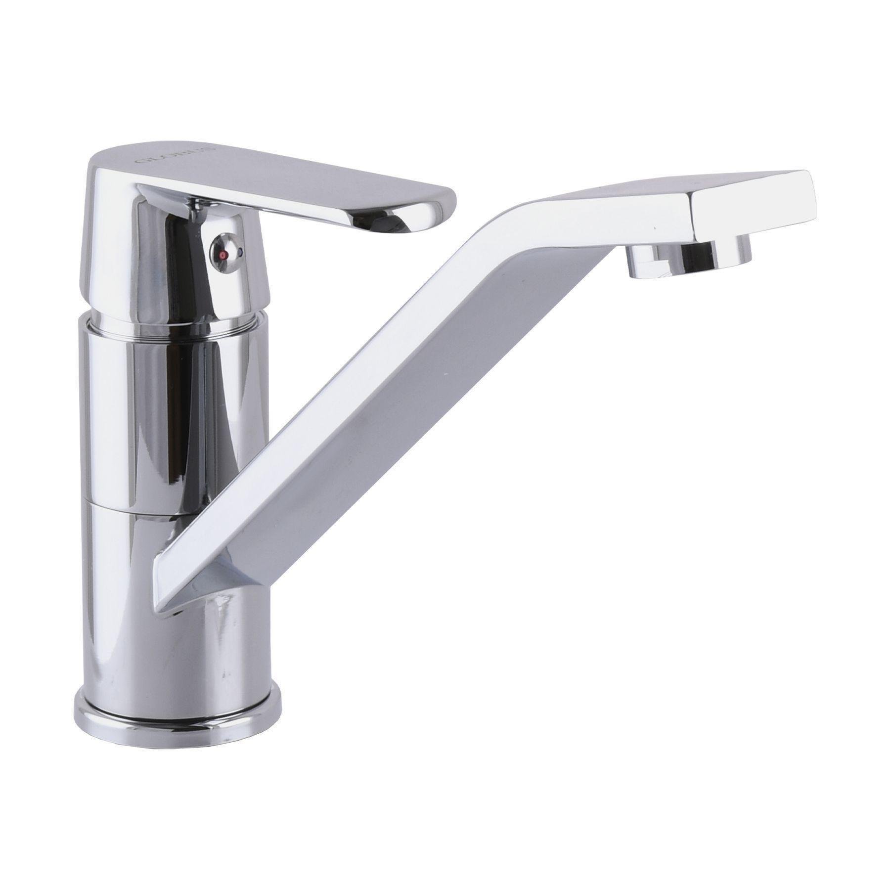 Смеситель для кухни Globus Lux Laguna GLA-0203Q Хром (19196) Смеситель для кухни Globus Lux Laguna GLA-0203Q Хром (19196)