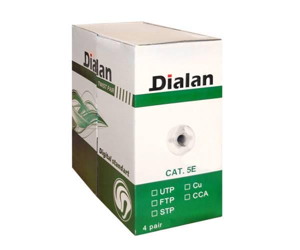 Кабель КВП 4х2х050 200МГц UTP-cat5E DL CU ізоляція ПВХ для внутрішніх робіт 305 м (27799)