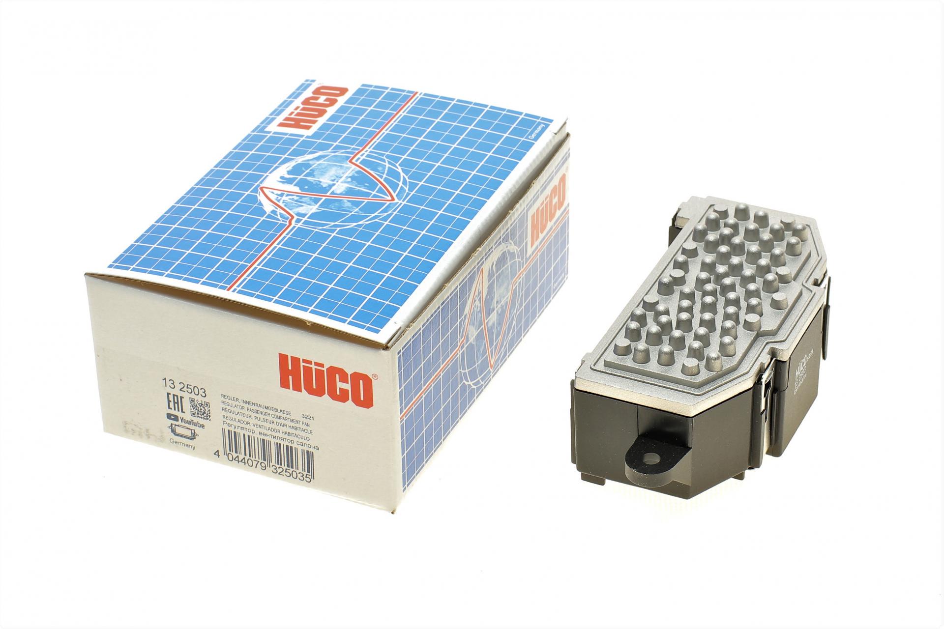 Резистор вентилятора пічки Citroen Berlingo/Peugeot Expert/Partnet 07 HÜCO (132503 HITACHI)