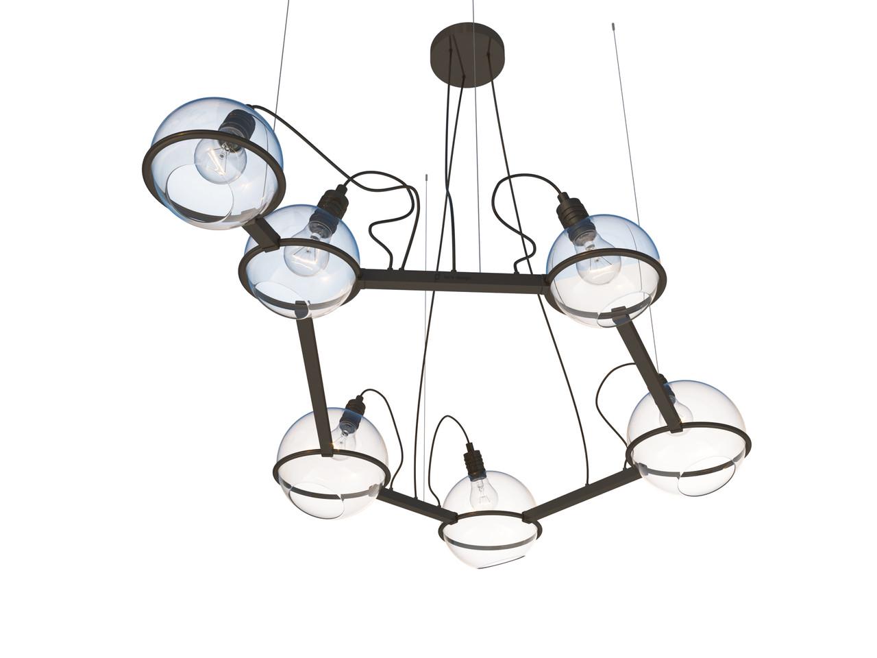 Люстра Pikart Lights Libra Созвездие Весы 20899 Черный (1692307812)