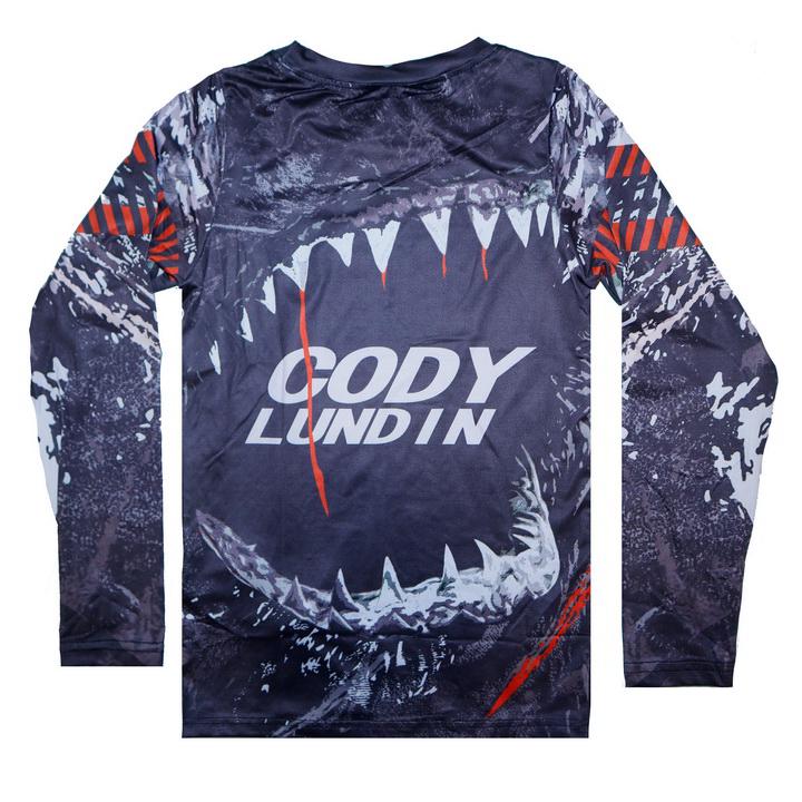 Термобілизна дитяча кCody Lundin Venum Shark Black Kids 105-115 см (3186) - фото 8