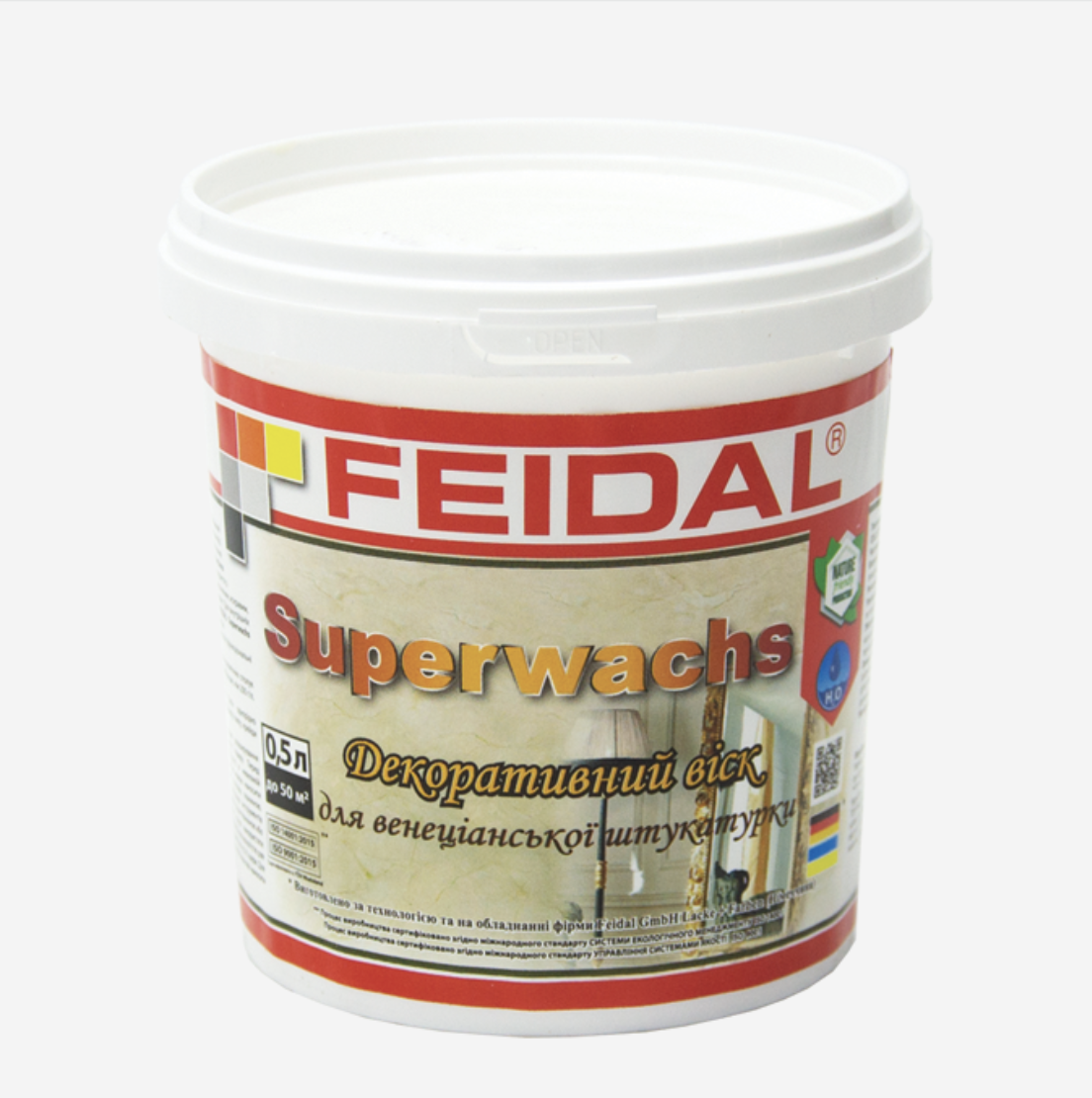 Віск декоративний Feidal Superwachs для венеціанської штукатурки 0,5 л (27581688)