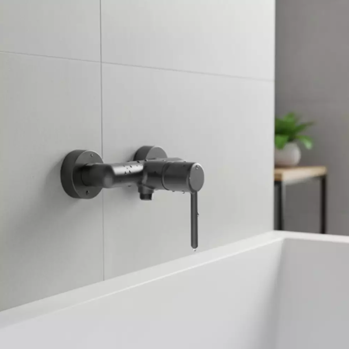 Смеситель для душа Devit Do It 5050040В Brushed Gun Metal (550312)