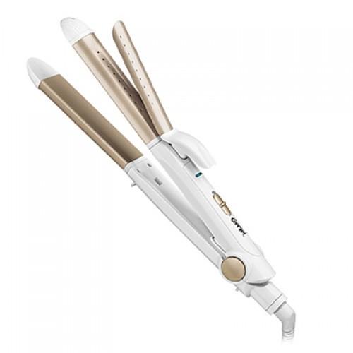 Многофункциональная плойка-гофре Gemei GM-2961 выпрямитель для волос 2в1 (SUN8459)