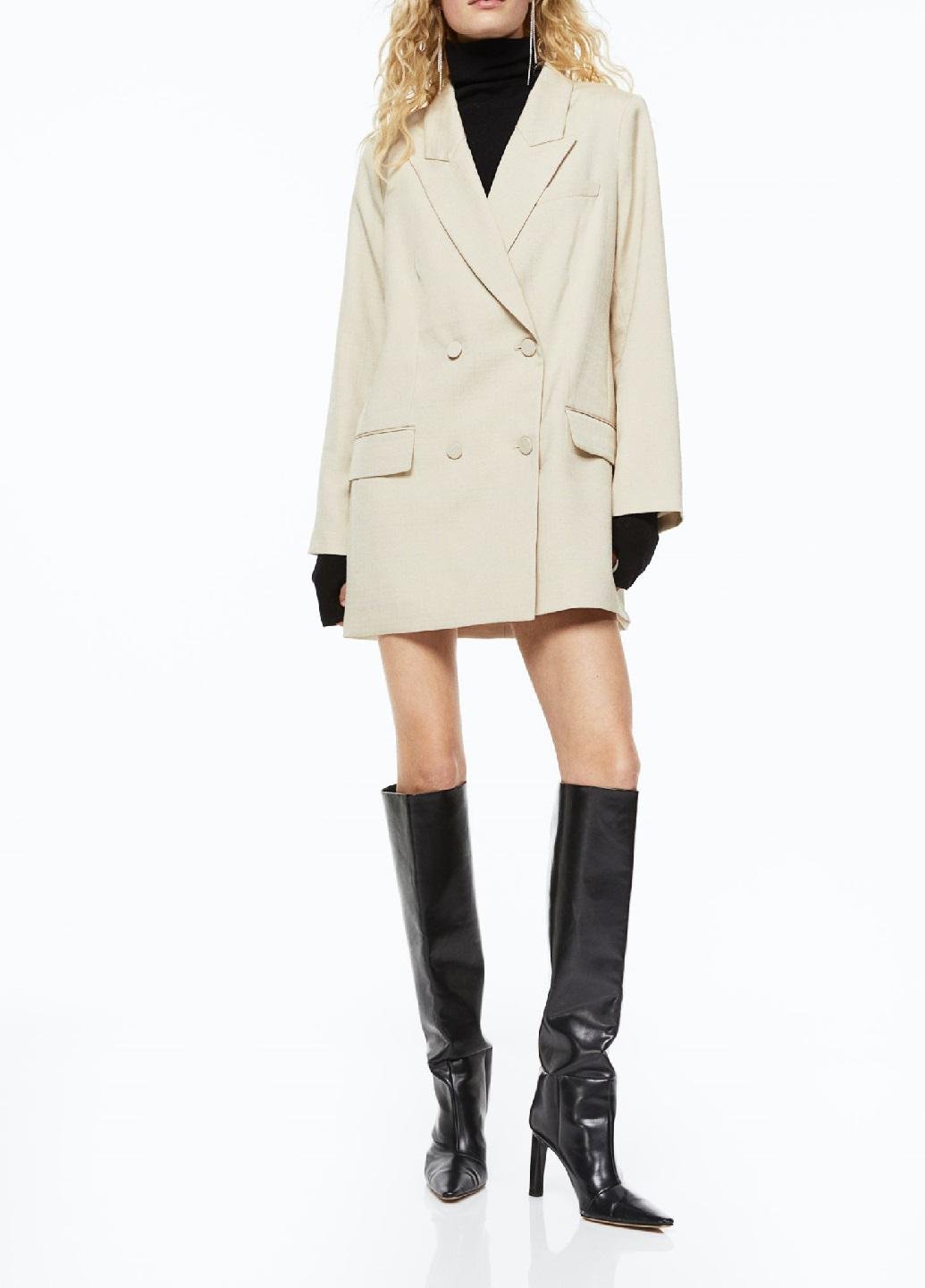 Платье HM 11560 2XL Светло-бежевый (359)