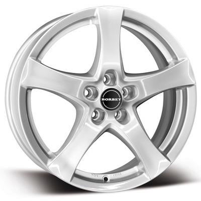 Диски на авто Borbet F R18 W8 PCD5x112 ET35 DIA72.6 Brilliant Silver