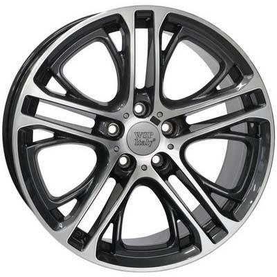 Диски на авто WSP Italy W677 R19 W9 PCD5x120 ET41 DIA74.1 Diamond Black Polished
