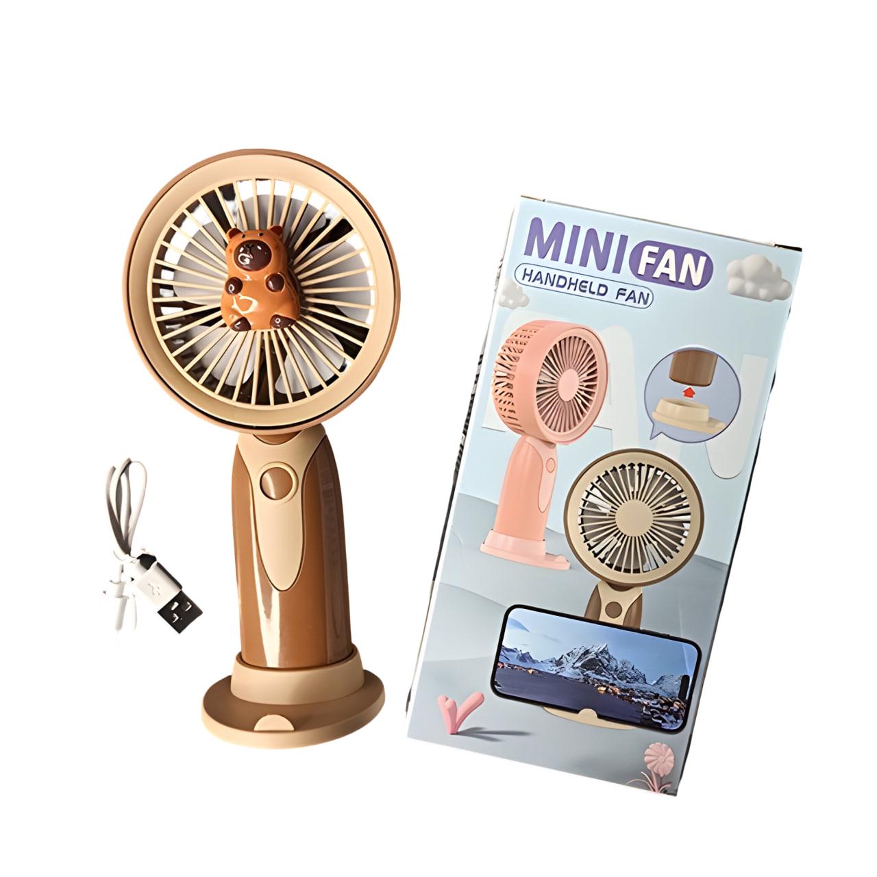 Дитячий вентилятор Капібара Коричневий (HK59-15C) - фото 3 Дитячий вентилятор Капібара Коричневий (HK59-15C) - фото 3