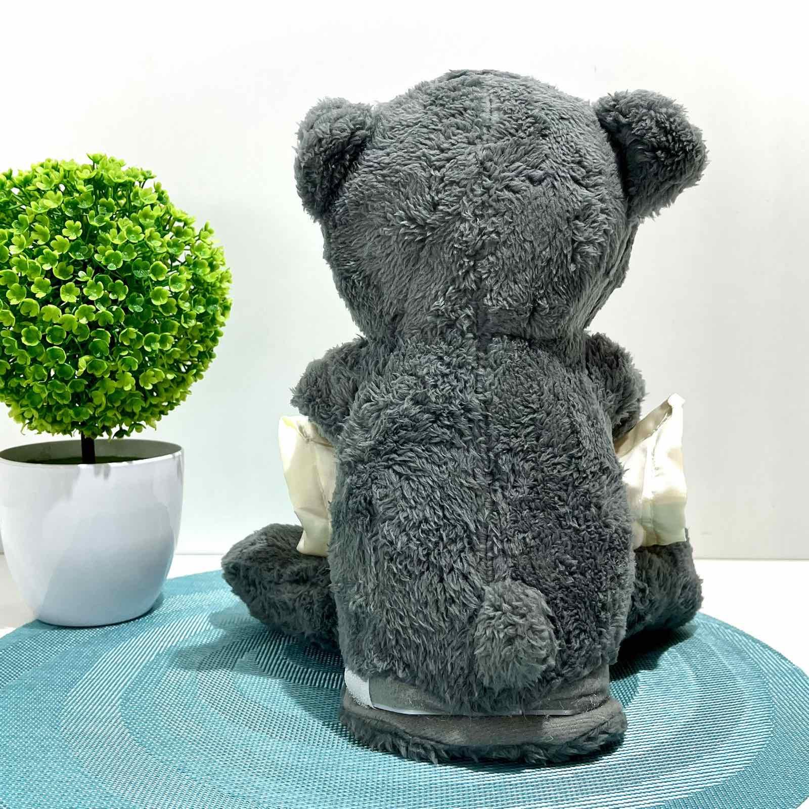 Интерактивная игрушка Мишка-сказочник играет в прятки/рассказывает сказки Серый (M 5843 I UA) - фото 2