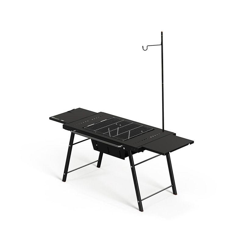 Стол туристический для барбекю стальной Naturehike CNK2300CW014 98,7x41x40,5 см Black (6976023923289)