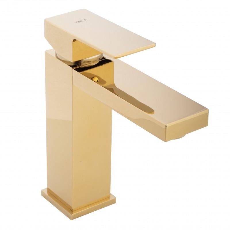 Смеситель для умывальника Yoka BU.Gappo 24 GLD reac-20000000051 однорычажный Золотой (158850) Смеситель для умывальника Yoka BU.Gappo 24 GLD reac-20000000051 однорычажный Золотой (158850)