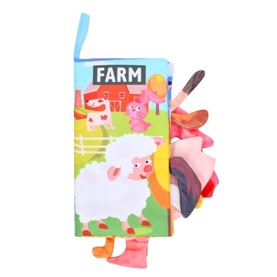 Розвиваюча книжка-шуршалка Farm англійські слова (668-230)