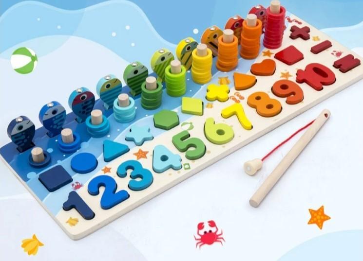 Деревянная развивающая игрушка геометрика Oray - фото 2 Деревянная развивающая игрушка геометрика Oray - фото 2