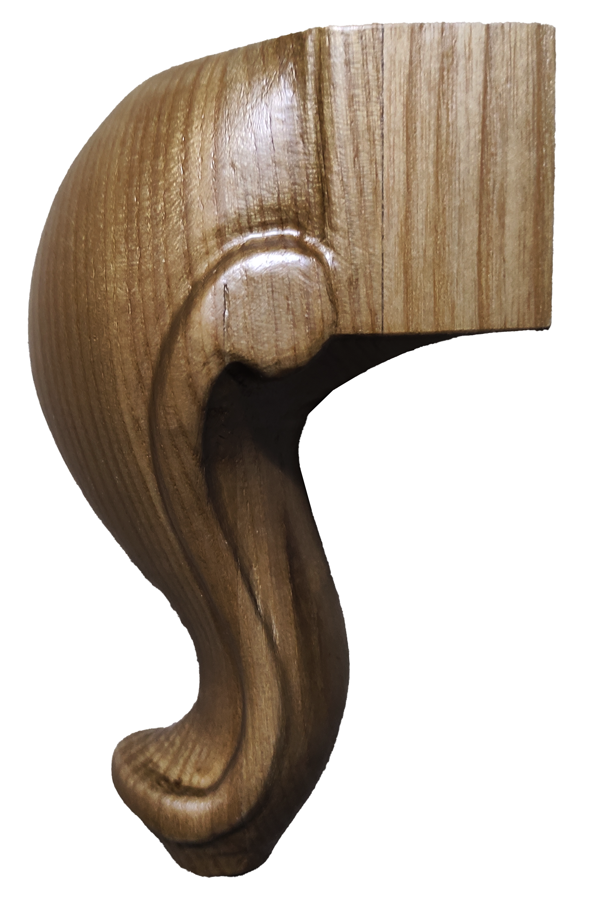 Ножка для мебели деревянная N150-001-L44 крашеная с резьбой Дуб Ясень (25590888)