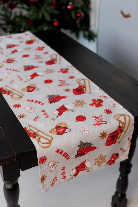 Доріжка Прованс Noel 40x136 см (42168) - фото 1 Доріжка Прованс Noel 40x136 см (42168) - фото 1