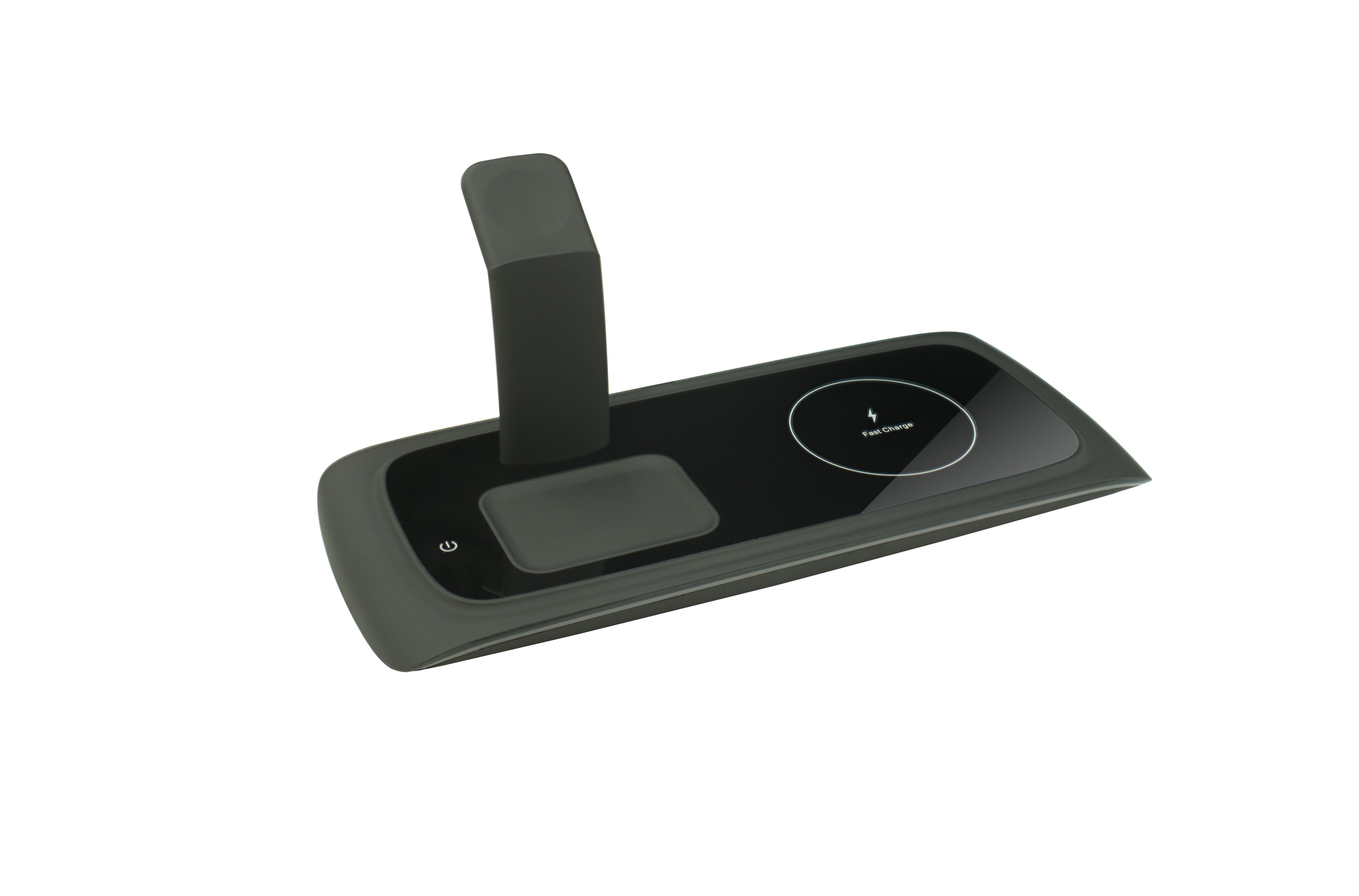 Беспроводное зарядное устройство Mission Wireless Dock Black N33 3в1 (Mi-N33bk) - фото 2