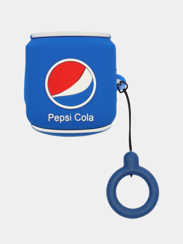 Чехол для наушников силиконовый Alitek Пепси для Samsung Galaxy Buds 2 Pro/2/Pro/Live с кольцом (24973128)