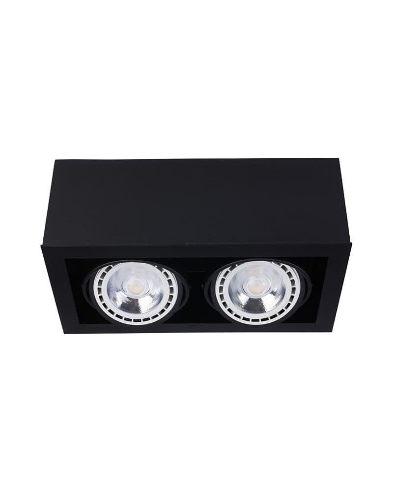 Точечный светильник Nowodvorski 9470 Box GU10 ES111 2x15W (2229959240)