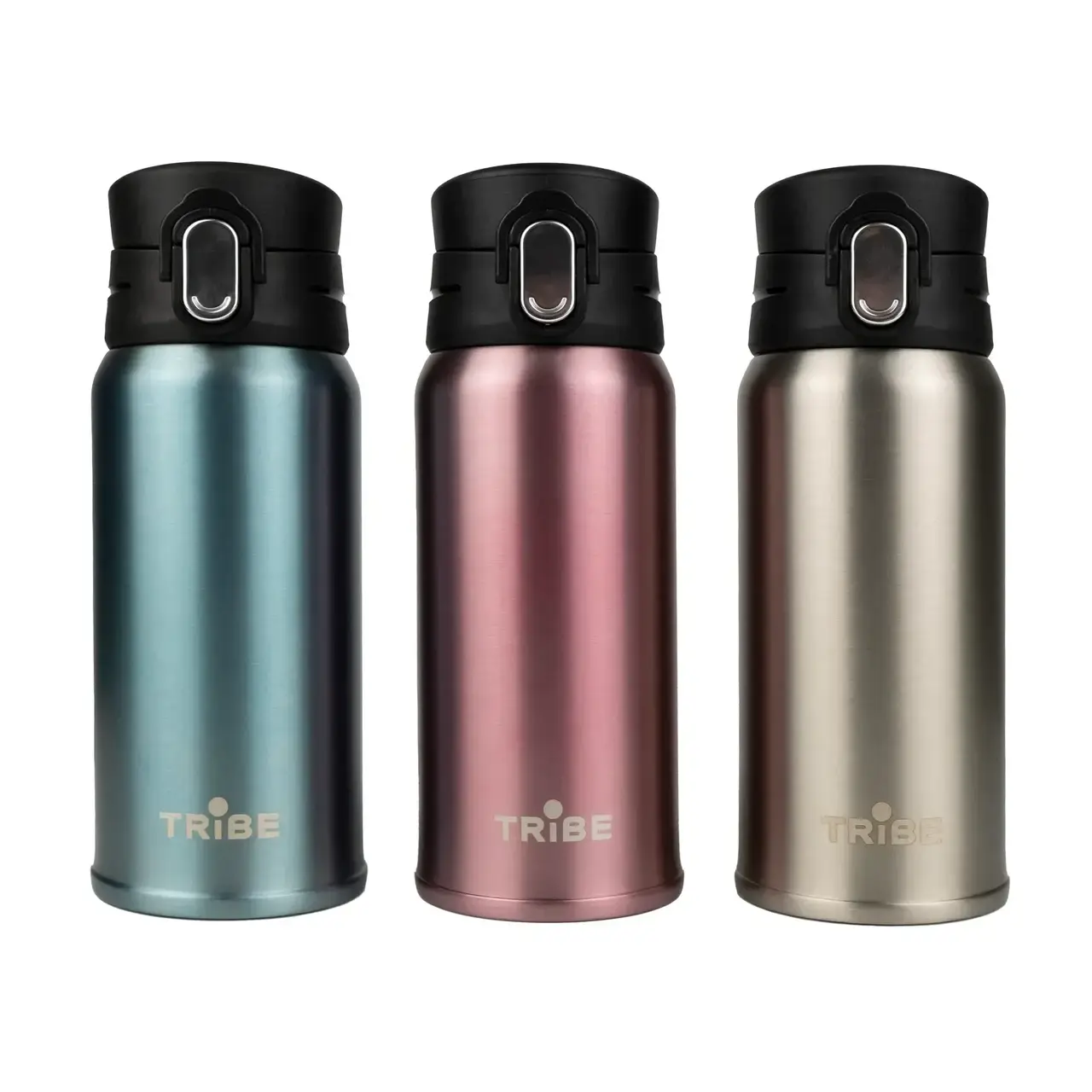 Термокружка Tribe Motion нержавіюча сталь 0,36 л Aqua (T DD 0014 aqua) - фото 4