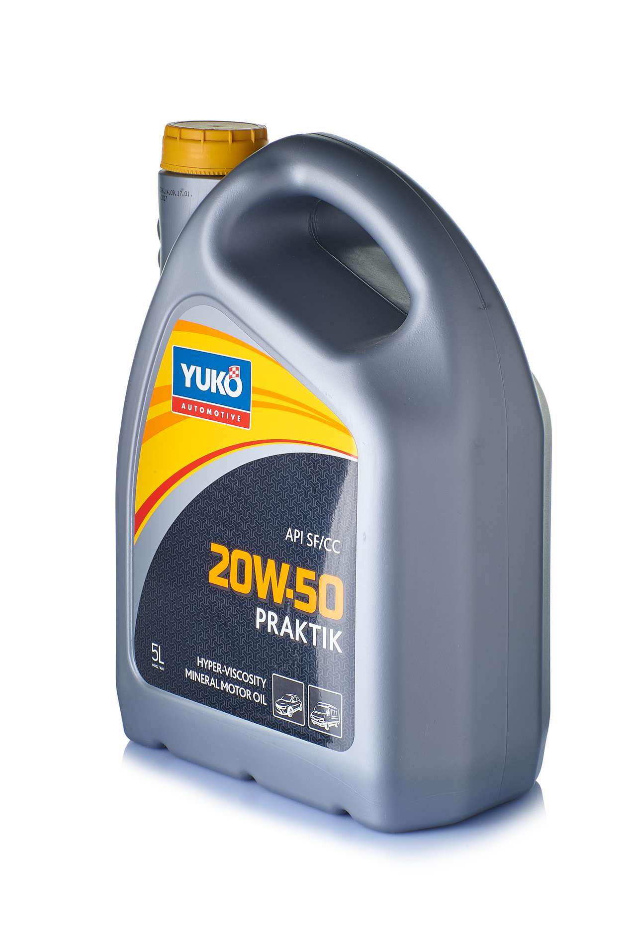Моторне мастило автомобільне YUKO PRAKTIK 20W-50 5 л (1020) - фото 5 Моторне мастило автомобільне YUKO PRAKTIK 20W-50 5 л (1020) - фото 5