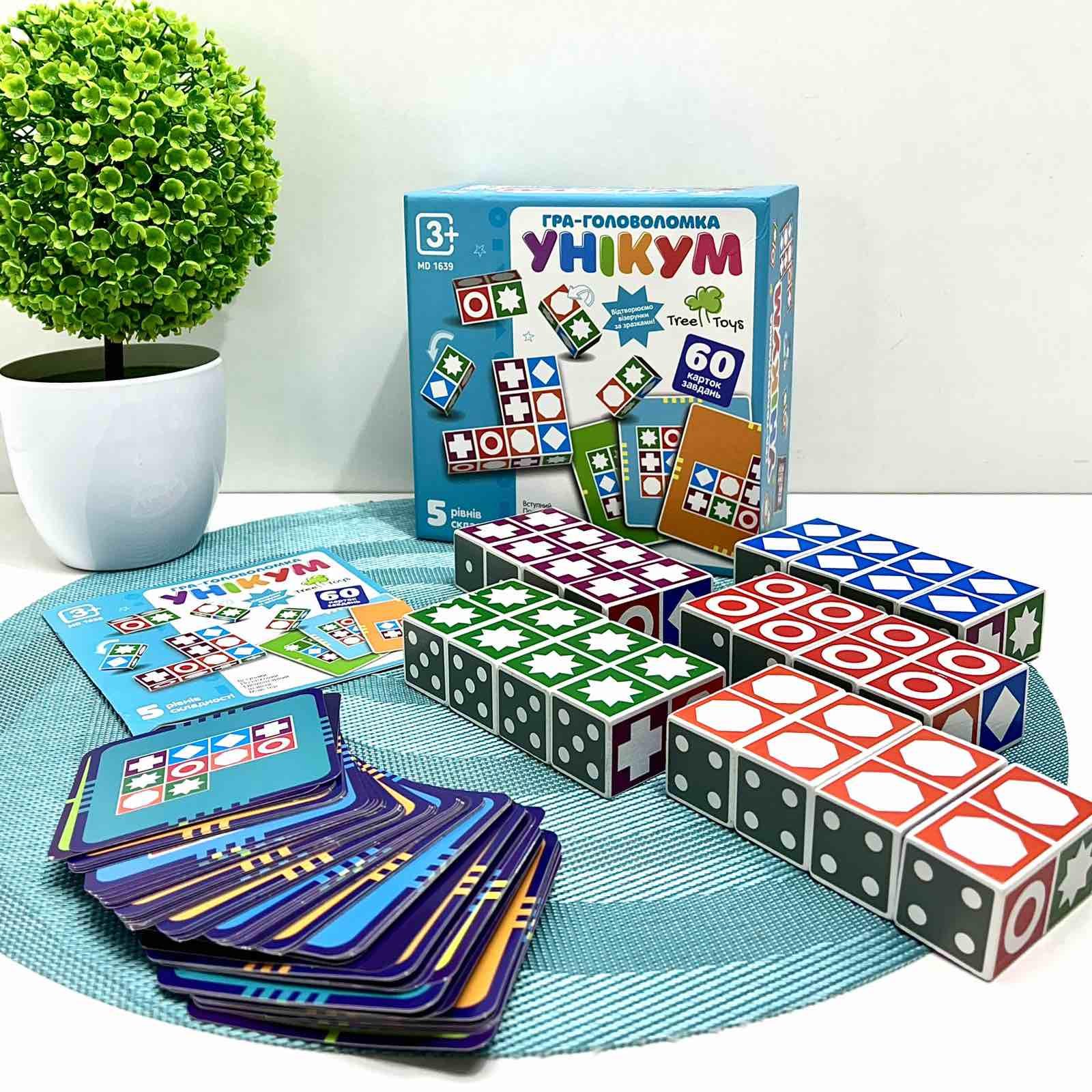 Деревянная игрушка TREE TOYS Уникум игра-головоломка (MD 1639)