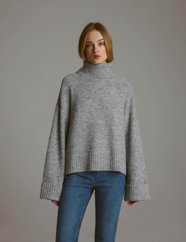 Светр жіночий Diverse TOLIP M Сірий меланж (5905384057983) Светр жіночий Diverse TOLIP M Сірий меланж (5905384057983)