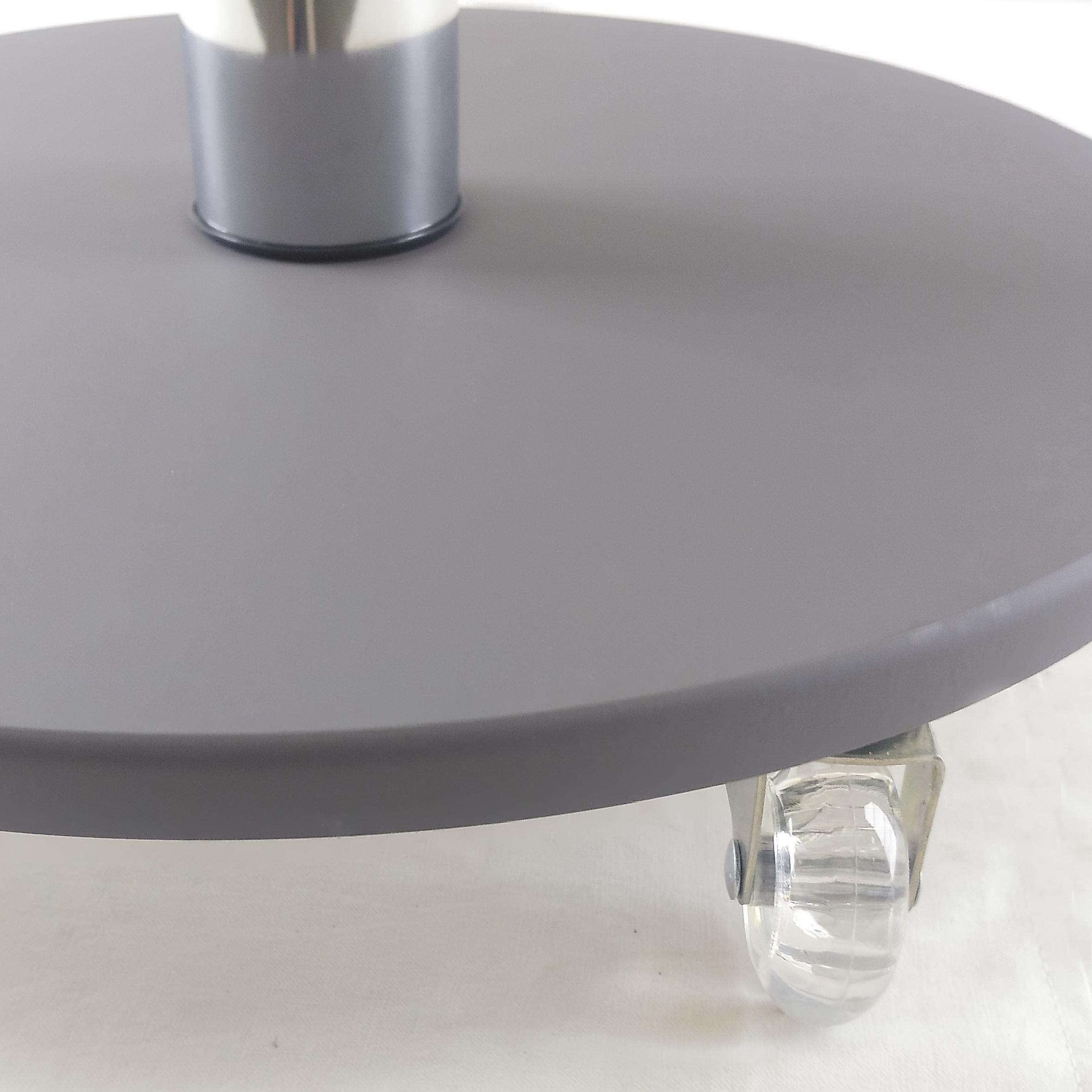 Стол журнальный стеклянный Commus Bravo Light K clear-gray-chr60 Серый (433810237) - фото 2 Стол журнальный стеклянный Commus Bravo Light K clear-gray-chr60 Серый (433810237) - фото 2