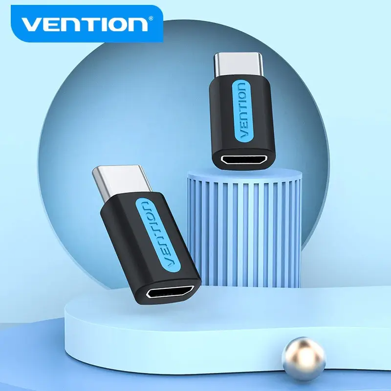 Перехідник Vention USB 3,1 Type-C Male-micro USB 2,0 Female (CDXB0) - фото 5