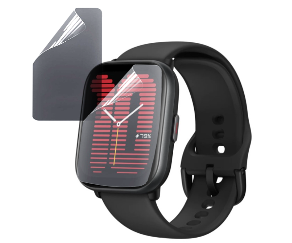 Противоударная гидрогелевая пленка Hydrogel Film для Amazfit Active (6 шт), Transparent