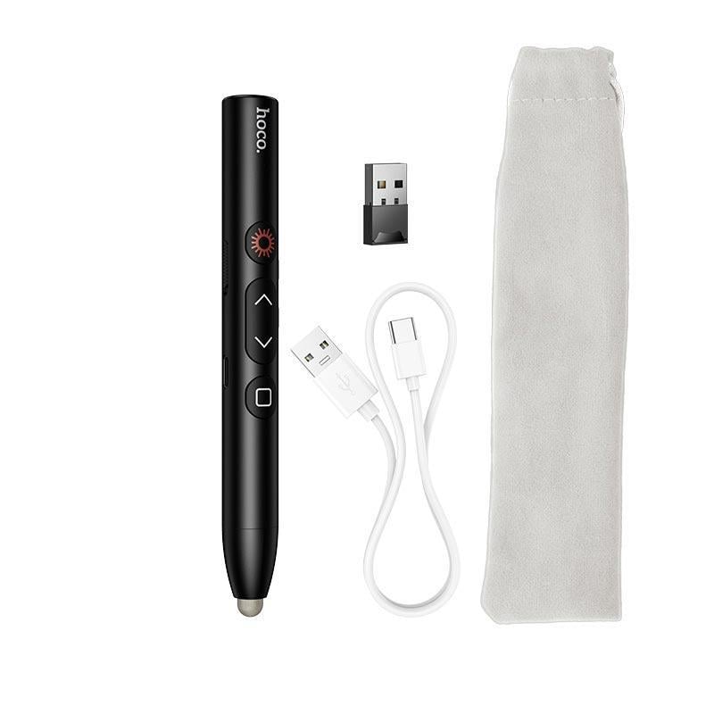 Лазерна вказівка для презентацій Hoco GM203 2,4G 200 м LED Display USB Type-C (247d9f89) - фото 9 Лазерна вказівка для презентацій Hoco GM203 2,4G 200 м LED Display USB Type-C (247d9f89) - фото 9