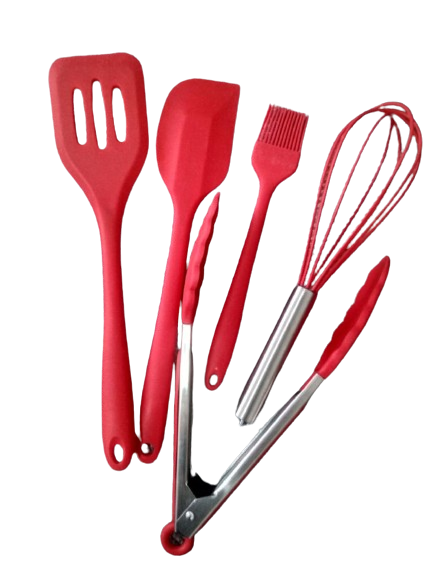 Набор кухонных принадлежностей A-Plus 1962G силикон 5 пр. (14711903)