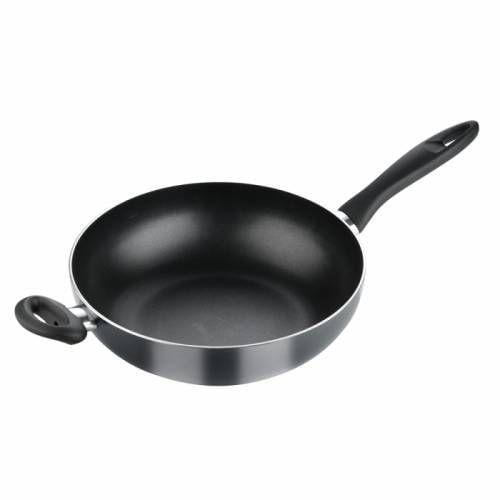 Сковорідка-Wok Tescoma D 28 см антипригарна матеріал алюміній Black (594328)